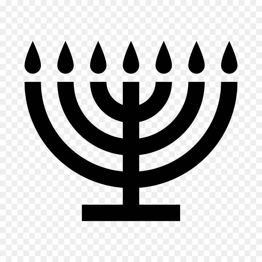 Menorah Hanukkah Temple in Jerusalem Symbol Religion - symbol png download - 1600*1600 - Free Transparent Menorah png Download.
