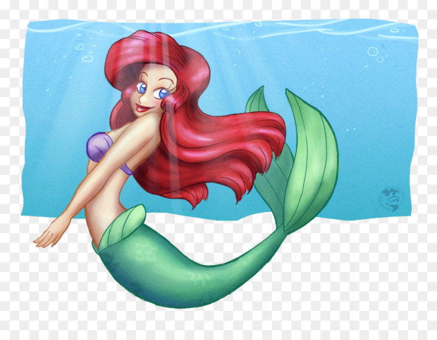 Mermaid Ariel Watercolor painting Drawing - Mermaid png download - 1024*775 - Free Transparent Mermaid png Download.