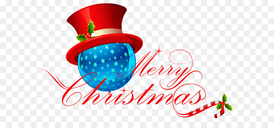 Christmas Santa Claus Clip art - Transparent Merry Christmas with Blue Ornament Clipart png download - 3239*2026 - Free Transparent Santa Claus png Download.