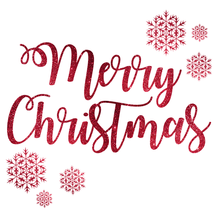 transparent background merry christmas presents
