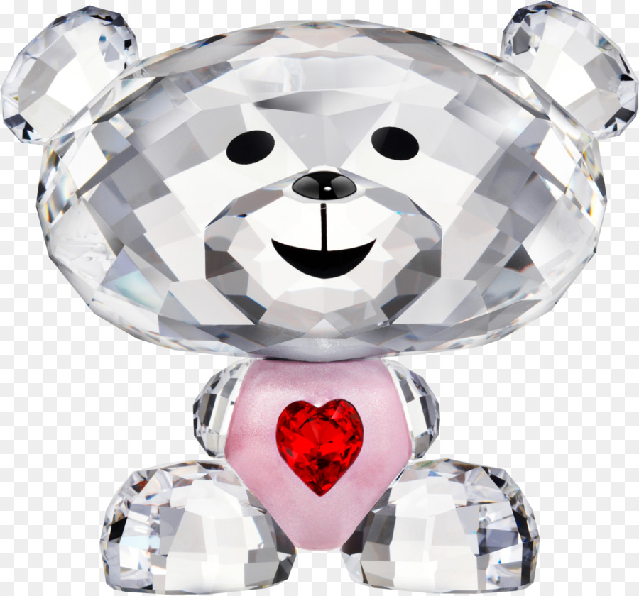 Crystal Bo Bear - So Sweet Swarovski Bo Bear - bear png download - 1750*1630 - Free Transparent Crystal png Download.
