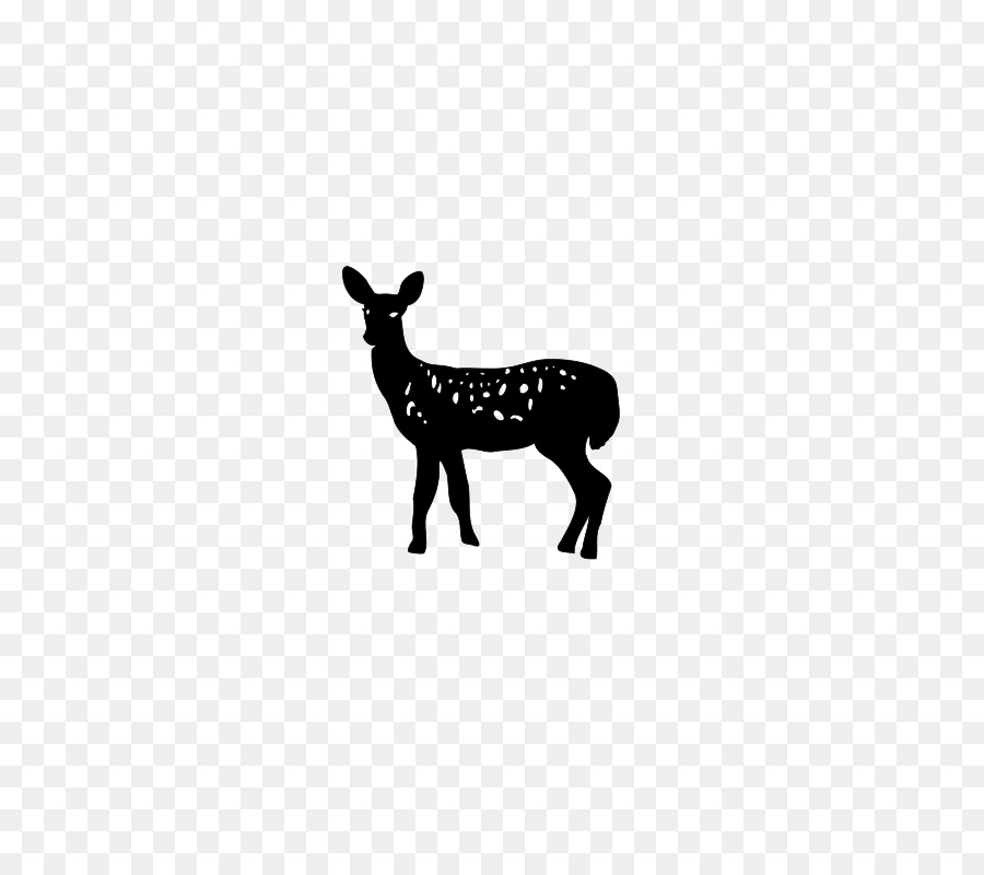 Deer Silhouette Clip art - deer png download - 566*800 - Free Transparent Deer png Download.