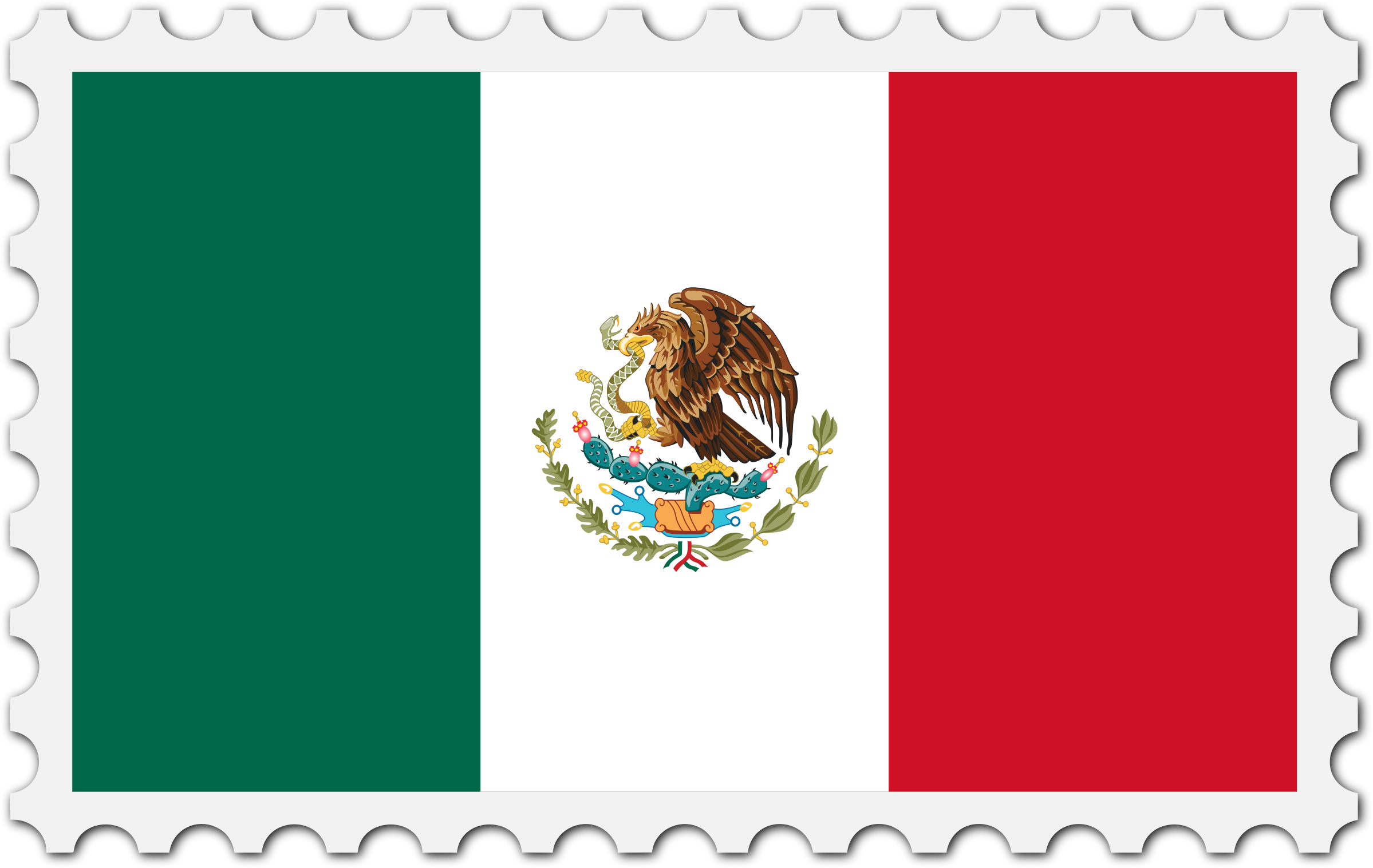 Flag Of Mexico Bandera De Mexico Mexican Flag United States Of