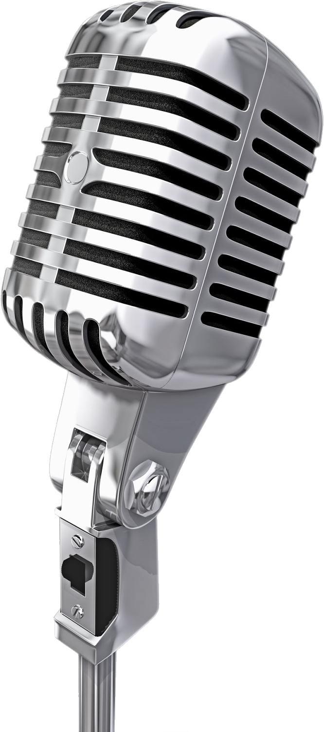 old microphone png
