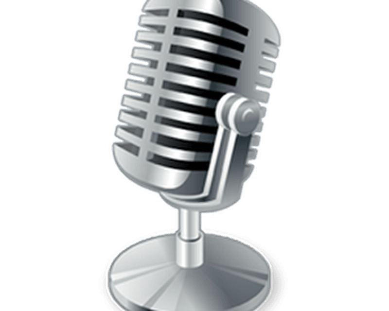 radio microphone clipart
