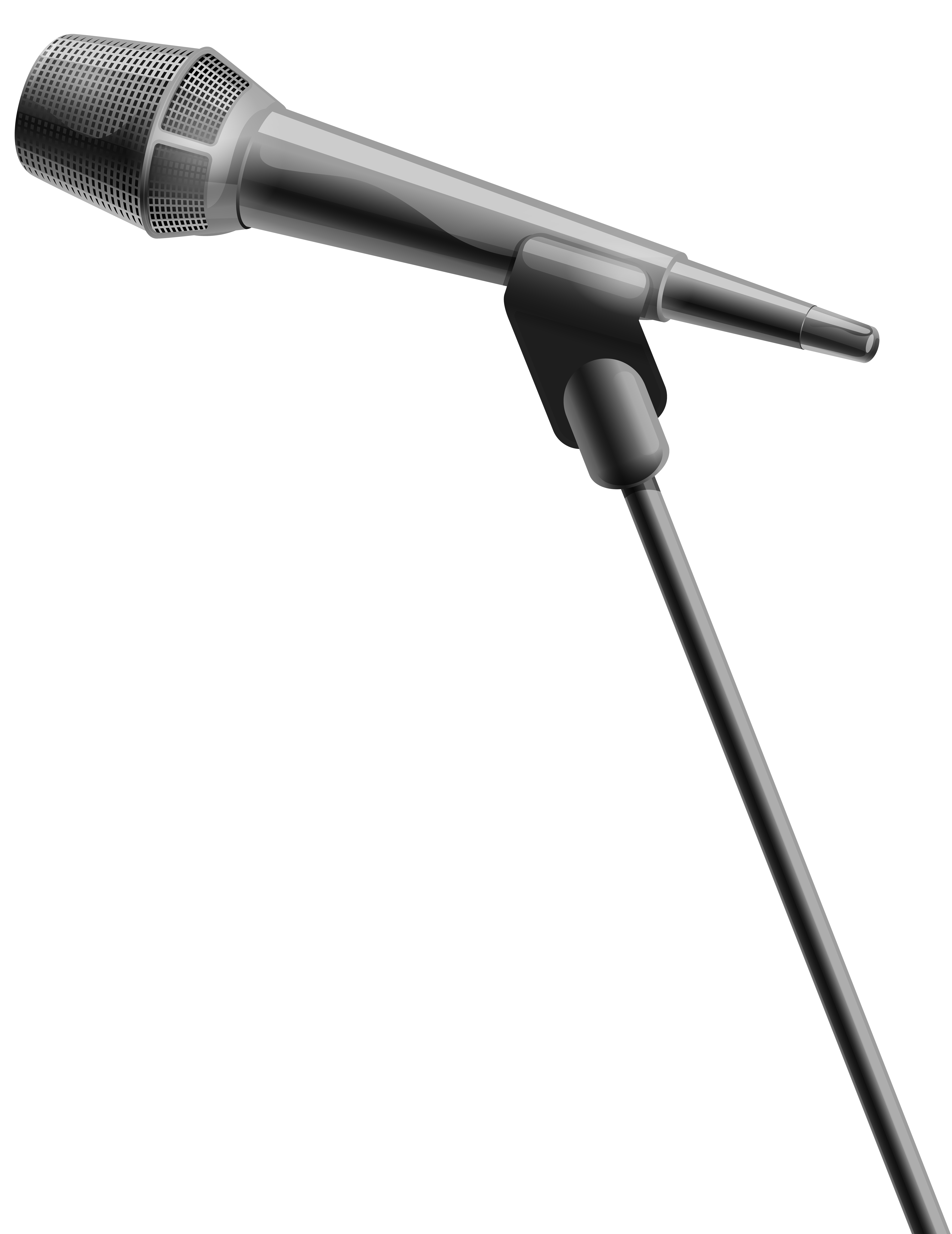 mic stand transparent background

