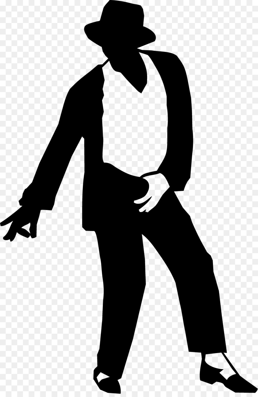Moonwalk Silhouette Sticker Decal Clip art - Michael Jackson dancing silhouette material png download - 928*1412 - Free Transparent  png Download.