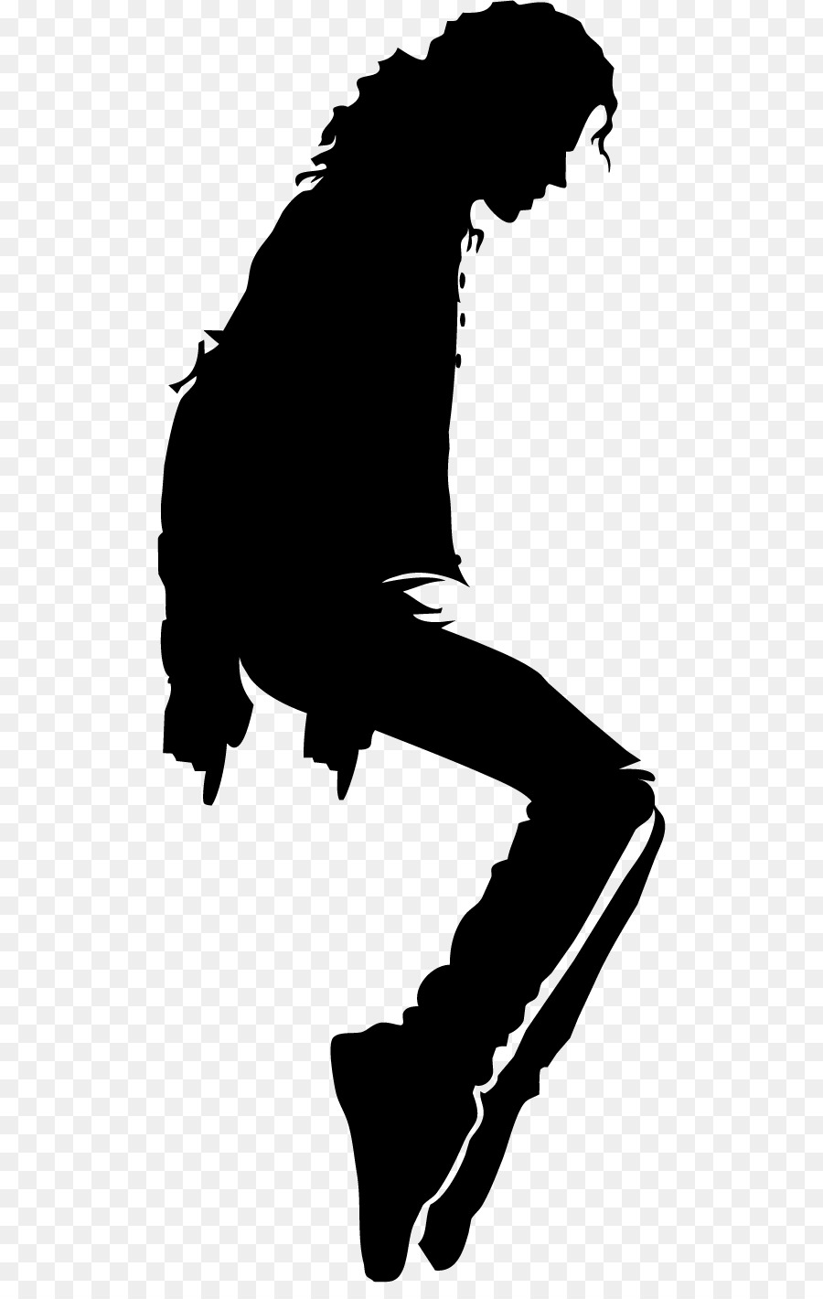 Bumper sticker Wall decal - Michael Jackson dancing silhouette material png download - 556*1402 - Free Transparent Sticker png Download.