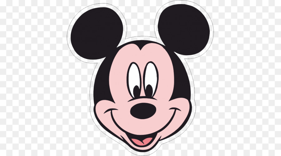 Mickey Mouse Minnie Mouse Image Clip art Animated cartoon - black and white silhouette minnie mouse png download - 500*500 - Free Transparent Mickey Mouse png Download.