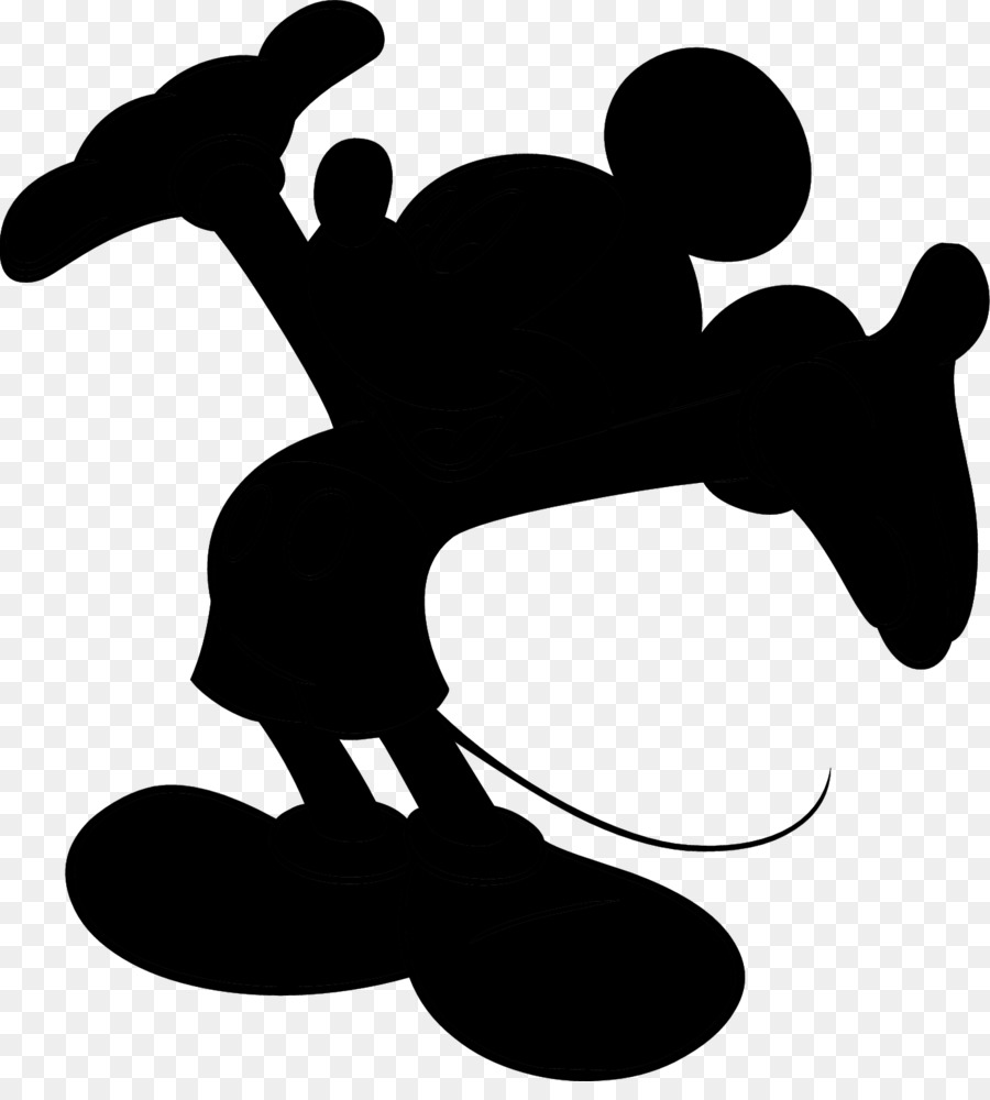 Mickey Mouse Minnie Mouse Clip art Silhouette Image -  png download - 1374*1500 - Free Transparent Mickey Mouse png Download.