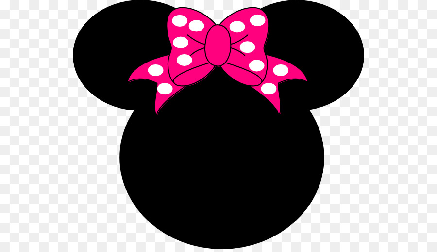 Minnie Mouse Mickey Mouse Clip art - Minnie Mouse Outline Head png download - 600*514 - Free Transparent  png Download.