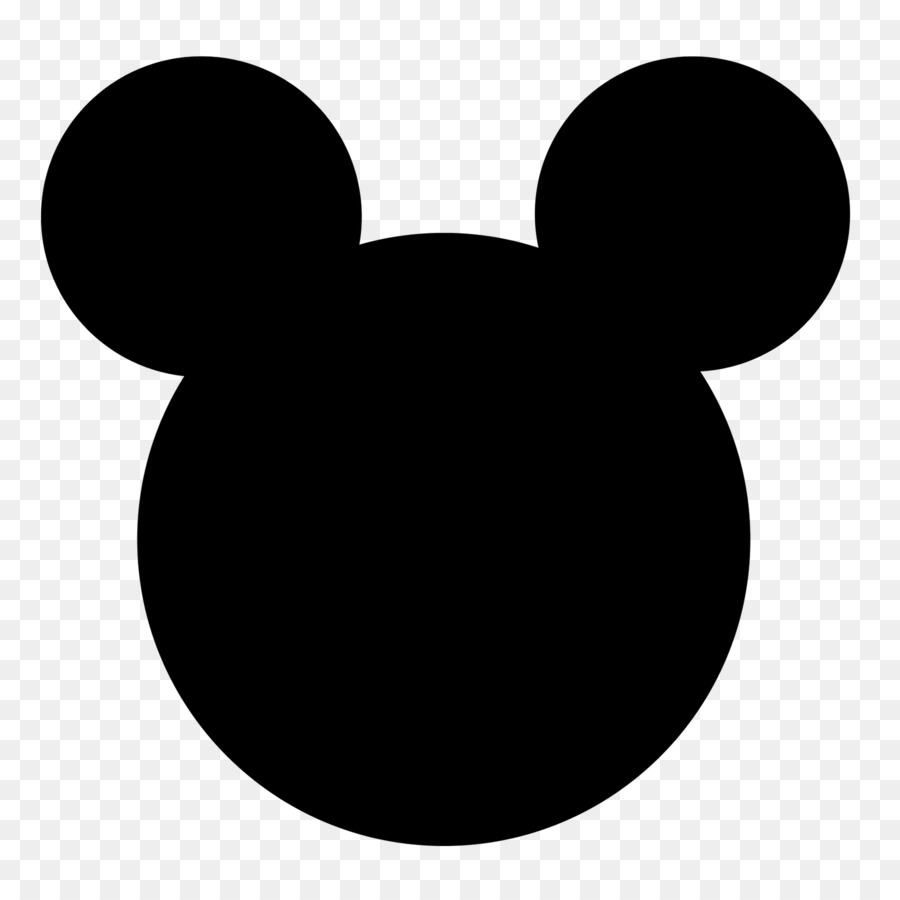 Free Mickey Mouse Silhouette Transparent, Download Free Mickey Mouse