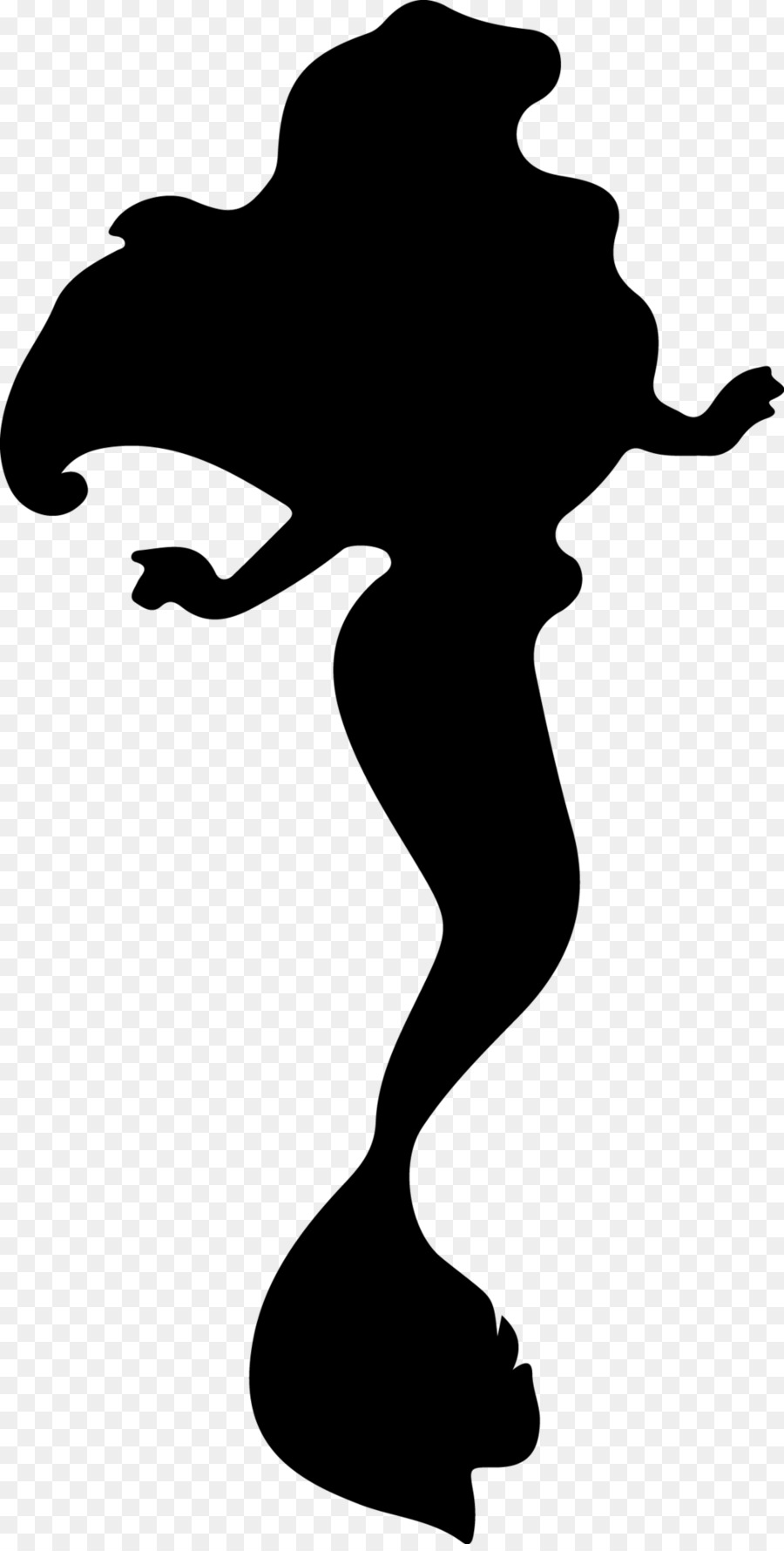 Ariel Pocahontas Minnie Mouse Rapunzel Disney Princess - Silhouette png download - 1040*2048 - Free Transparent Ariel png Download.