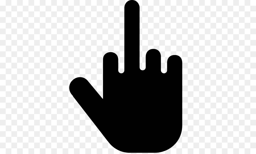 Thumb Computer Icons Middle finger - hand png download - 540*540 - Free Transparent Thumb png Download.
