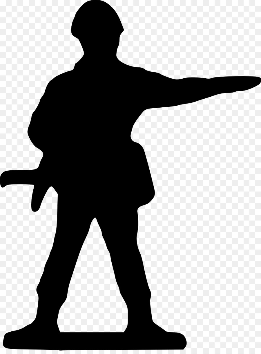 Toy soldier Silhouette Clip art - Soldier png download - 954*1280 - Free Transparent Soldier png Download.