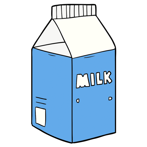 Milk Drawing Carton Cartoon Milk Png Download 500 500 Free Transparent Milk Png Download Clip Art Library