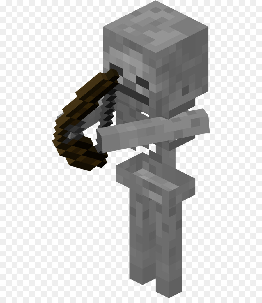 minecraft skeleton png