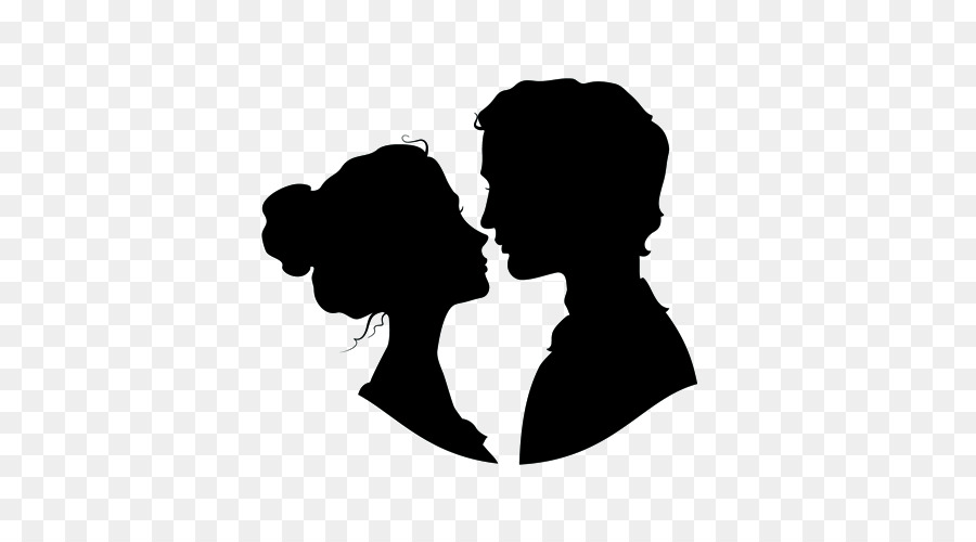 Romeo and Juliet Vector graphics Silhouette Illustration Clip art - silhouette png download - 500*500 - Free Transparent Romeo And Juliet png Download.