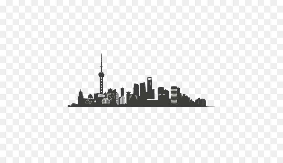Oriental Pearl Tower Skyline Silhouette - city silhouette png download - 512*512 - Free Transparent Oriental Pearl Tower png Download.