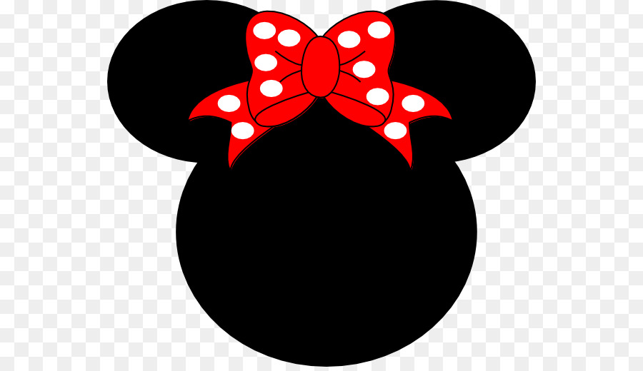 Mickey Mouse Minnie Mouse Ear Clip art - Minnie Mouse Silhouette png download - 600*514 - Free Transparent Mickey Mouse png Download.