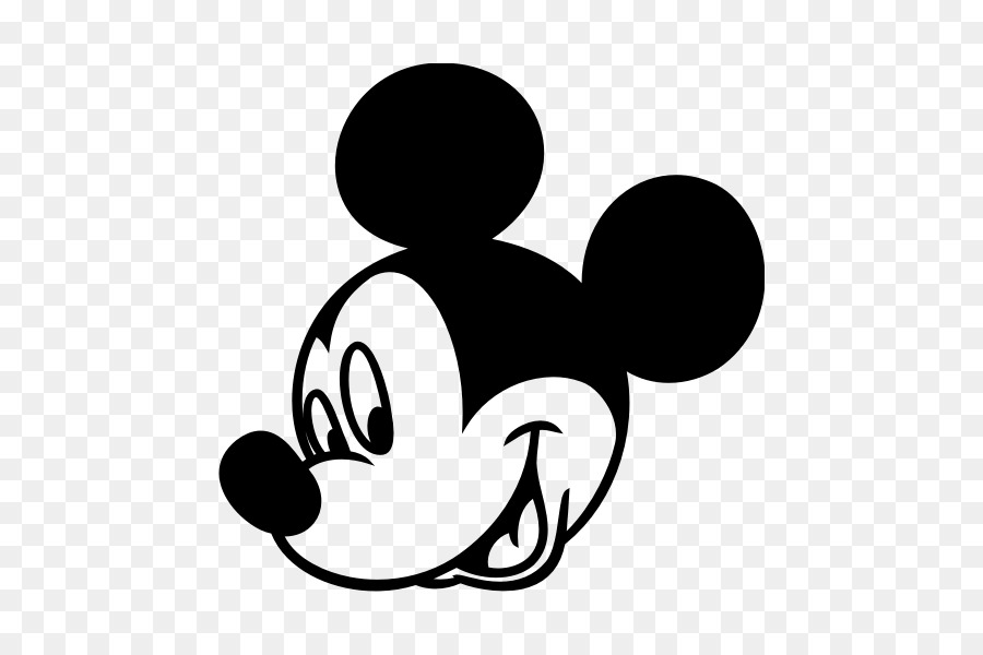 Mickey Mouse Minnie Mouse Black and white Clip art - mickey mouse png download - 600*600 - Free Transparent Mickey Mouse png Download.