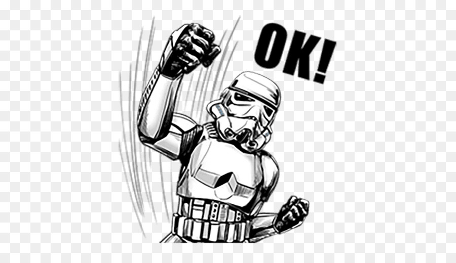 Anakin Skywalker Stormtrooper Star Wars Sticker LINE - stormtrooper png download - 512*512 - Free Transparent Anakin Skywalker png Download.