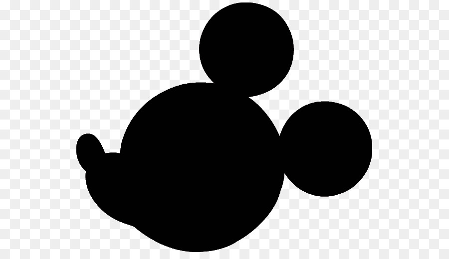 Minnie Mouse Silhouette Template from clipart-library.com