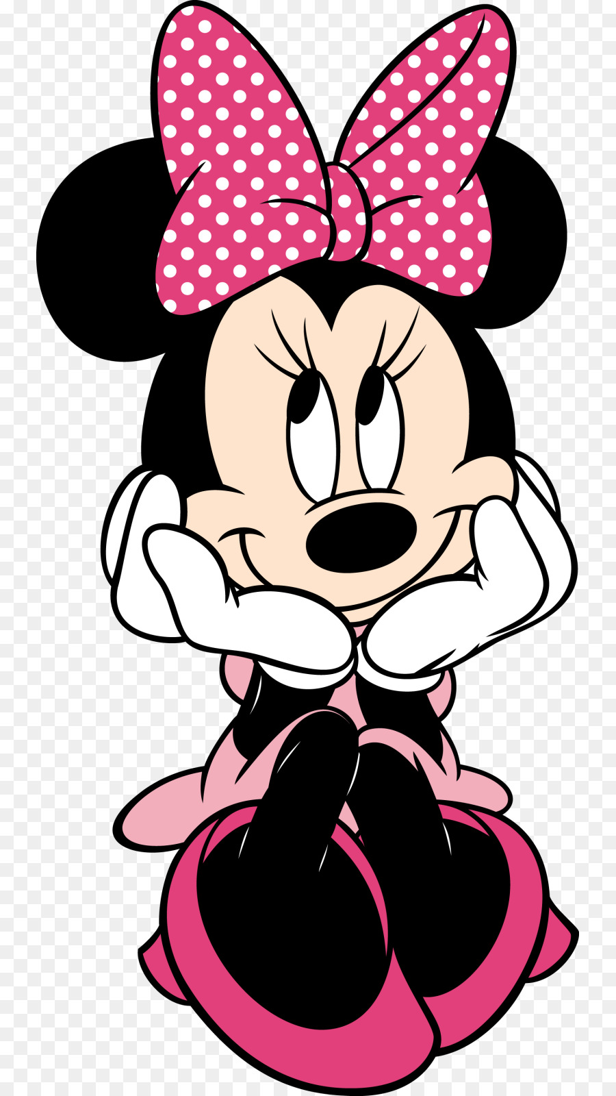 Minnie Mouse Mickey Mouse Clip art - Minnie Mouse PNG Free Download png download - 793*1600 - Free Transparent  png Download.