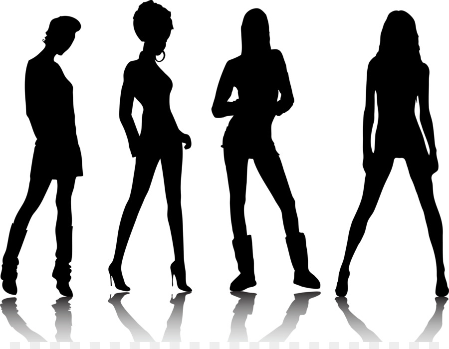 Silhouette Model Female Clip art - Liberation Cliparts png download - 2000*1525 - Free Transparent  png Download.