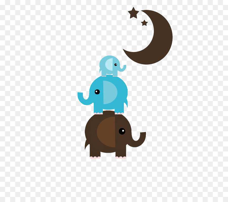 Elephant Infant Diaper - Cartoon baby elephant png download - 564*789 - Free Transparent Elephant png Download.