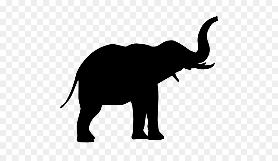 Elephant Silhouette - elephants vector png download - 512*512 - Free Transparent Elephant png Download.