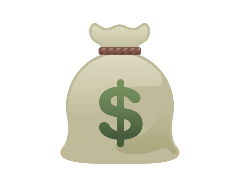 Money bag Loan Clip art - Cartoon Money Bags png download - 792*612 - Free  Transparent Money Bag png Download. - Clip Art Library