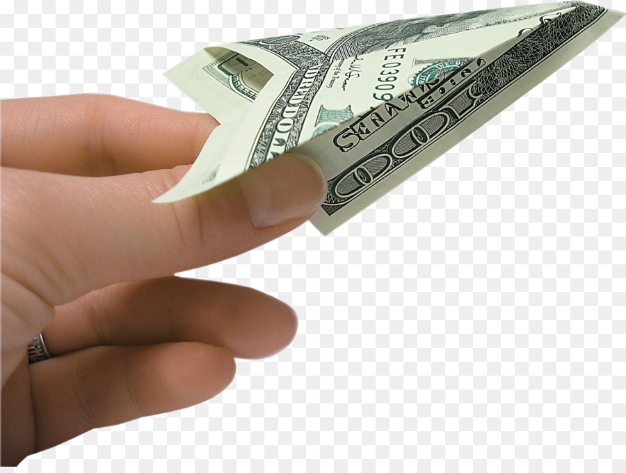 Airplane Paper plane Money - falling money png download - 2159*1610 - Free Transparent Airplane png Download.