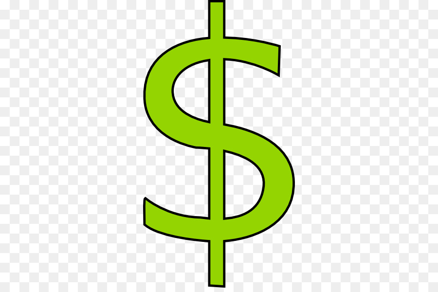 Dollar sign Money Currency symbol Clip art - sign of dollar png download - 312*591 - Free Transparent Dollar Sign png Download.