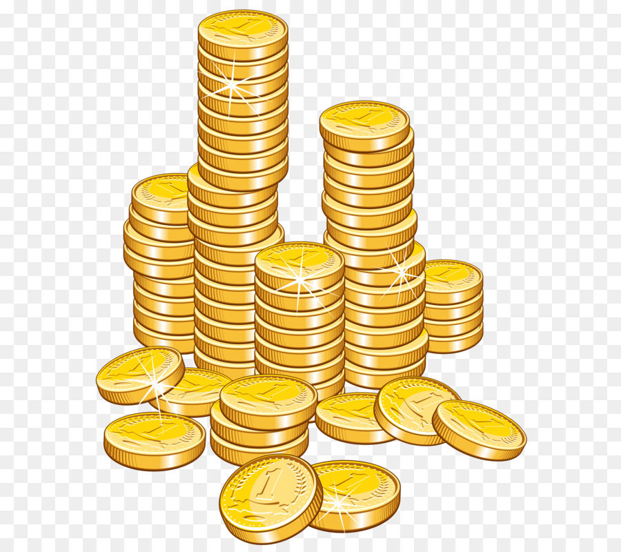 Money Coin Clip art - Coins Stack PNG Clipart Picture png download - 2080*2560 - Free Transparent Money png Download.