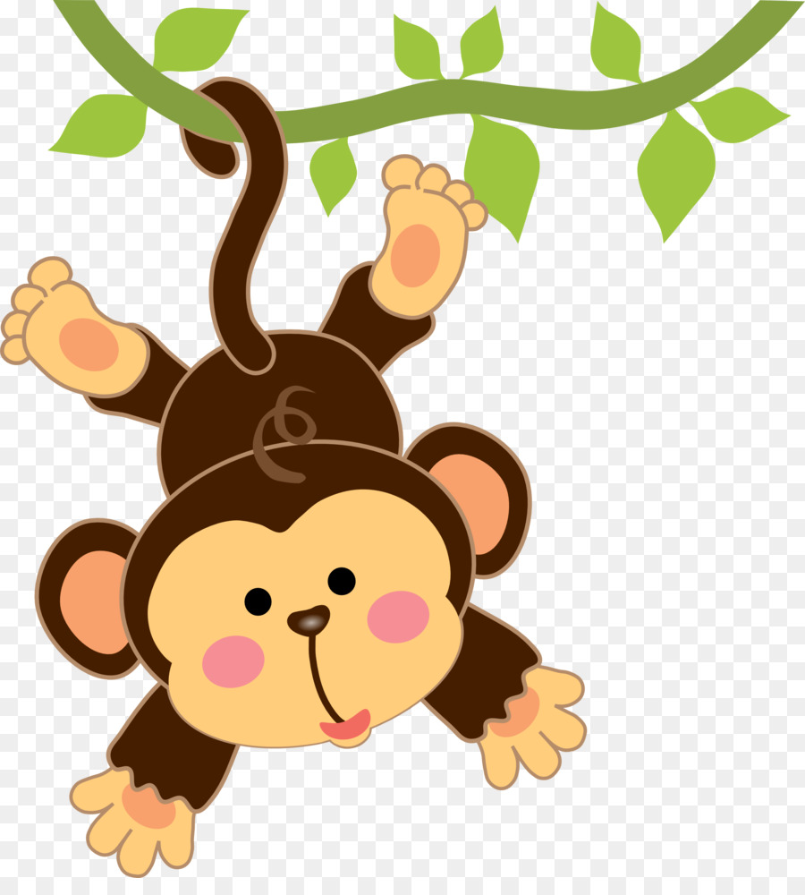 Infant Cartoon Monkey Drawing Clip art - Safari Monkey Cliparts png download - 2203*2402 - Free Transparent Infant png Download.