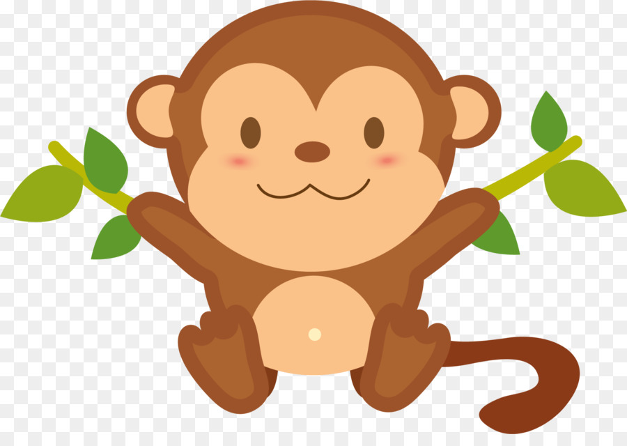 Monkey Clip art - monkey png download - 1850*1280 - Free Transparent Monkey png Download.
