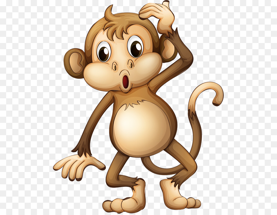 Baby Monkeys Clip art - monkey png download - 555*696 - Free Transparent Baby Monkeys png Download.