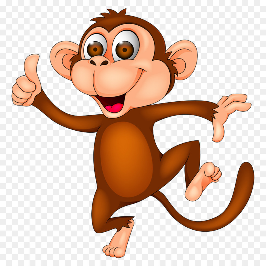 Monkey Cartoon Clip art - Cartoon monkey png download - 5000*5000 - Free Transparent Monkey png Download.