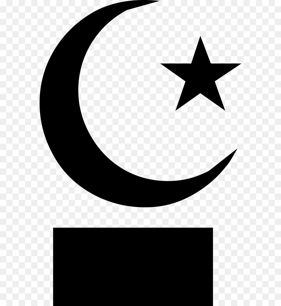 Star and crescent Moon Symbols of Islam Clip art - moon png download - 648*980 - Free Transparent Star And Crescent png Download.