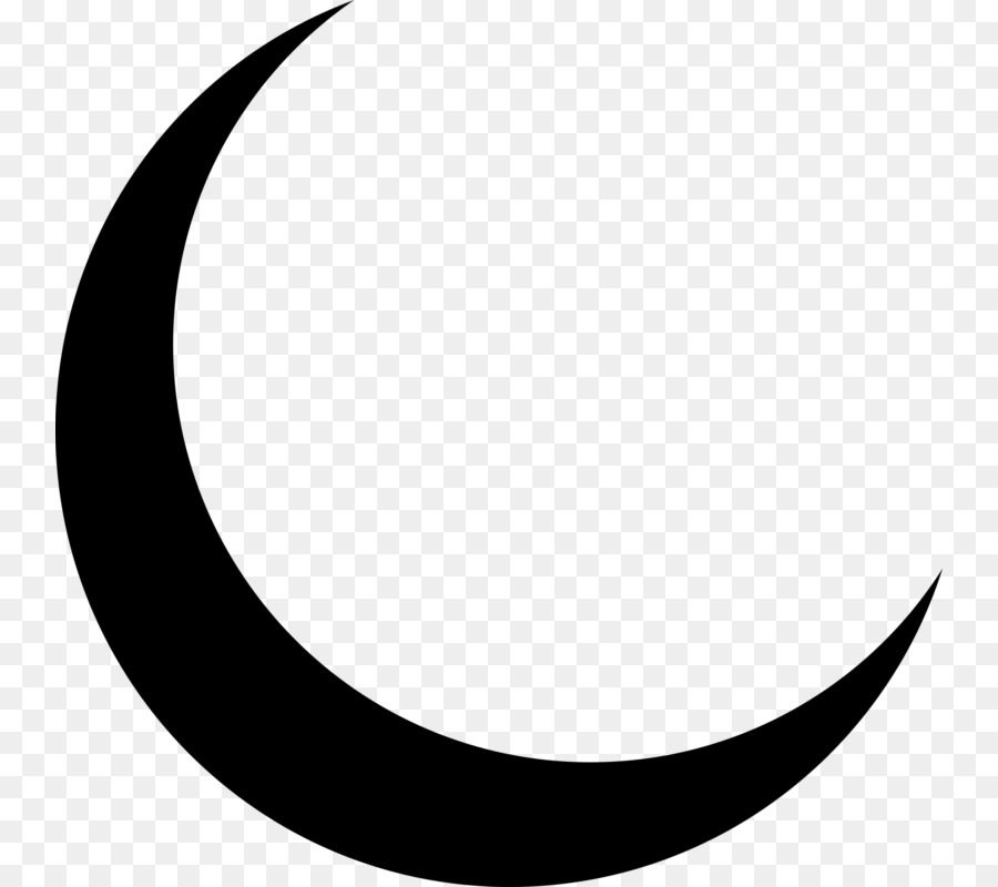 Crescent Moon Symbol Clip art - moon png download - 800*800 - Free Transparent Crescent png Download.