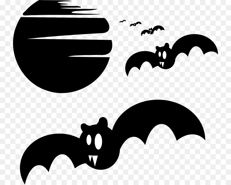 Spooky Halloween Clip art - Moon Silhouette Cliparts png download - 800*718 - Free Transparent Spooky png Download.