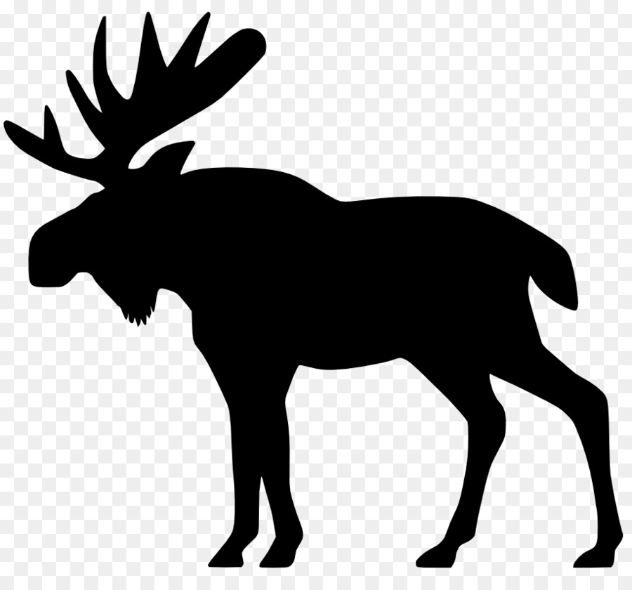 Moose Elk Deer Christmas ornament - big png download - 915*839 - Free Transparent Moose png Download.