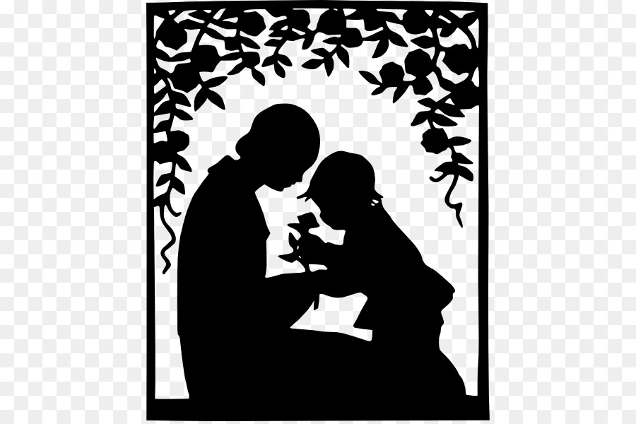 Mother Child Silhouette Clip art - Mom Drawing Cliparts png download - 486*596 - Free Transparent Mother png Download.