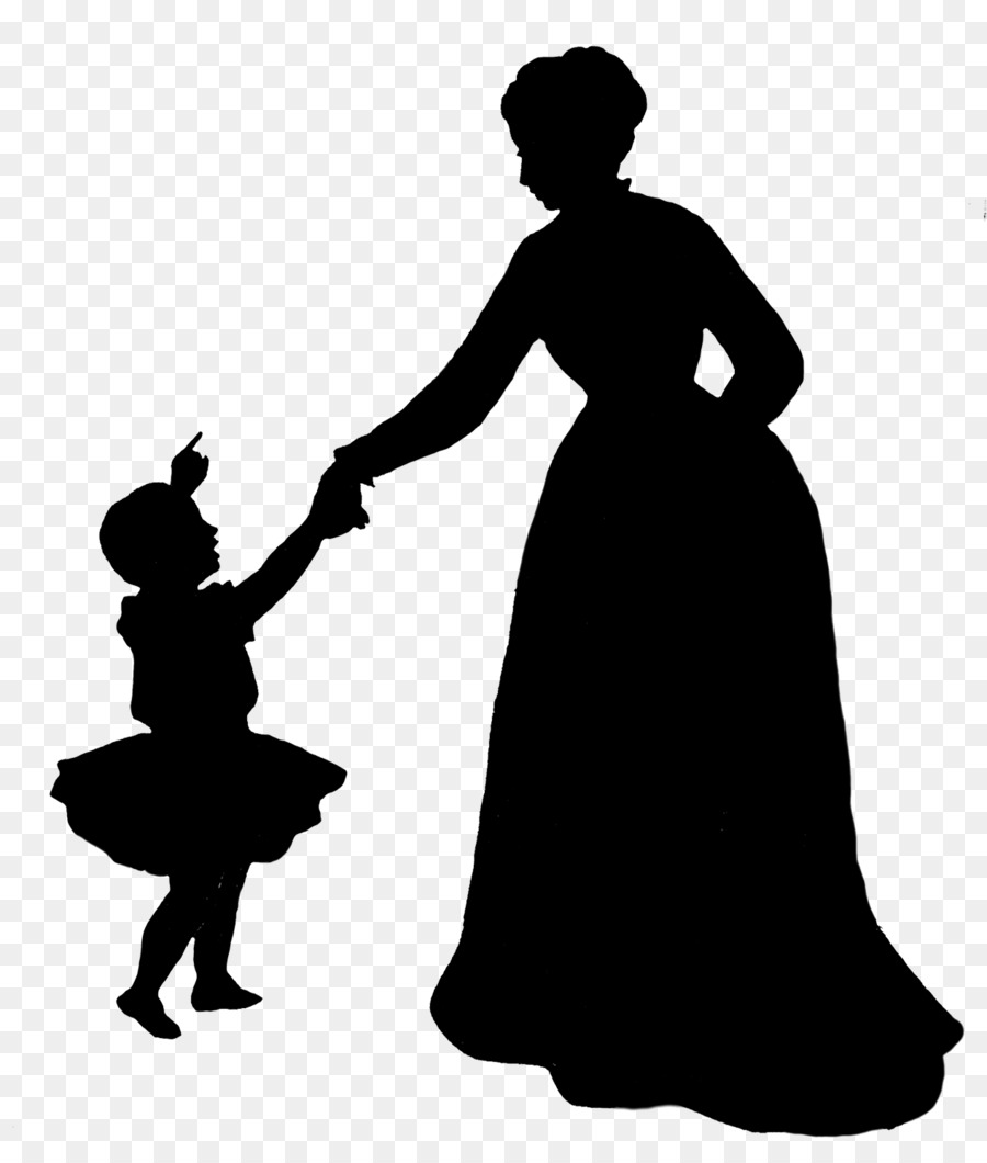 Silhouette Mother Child Clip art - sillhouette png download - 1267*1477 - Free Transparent Silhouette png Download.
