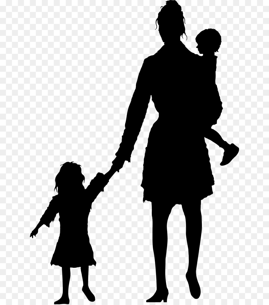 Clip art Mother Child Infant Silhouette - fathers day cartoon png peoplepng png download - 700*1018 - Free Transparent Mother png Download.