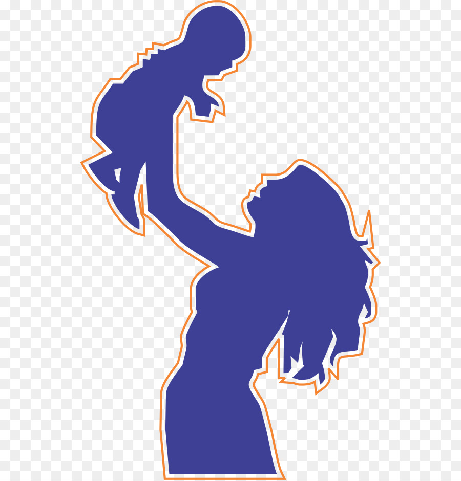 Clip art Mother Child Image Silhouette - child png download - 588*938 - Free Transparent Mother png Download.