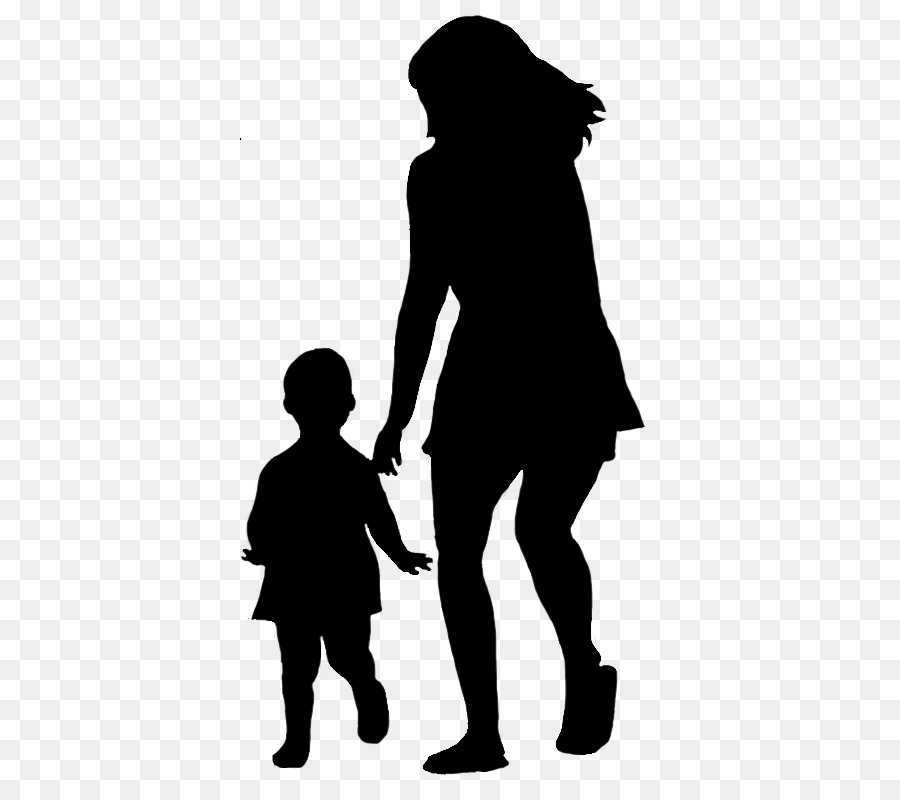 Silhouette Clip art Mother Vector graphics Child - mother and daughter clip art png daughter silhouet png download - 419*792 - Free Transparent Silhouette png Download.