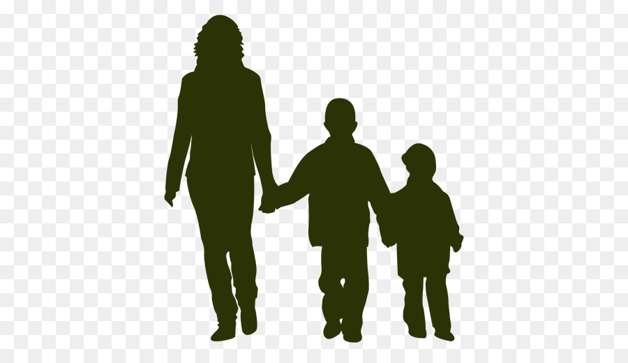 Silhouette Clip art - mom vector png download - 512*512 - Free Transparent Silhouette png Download.