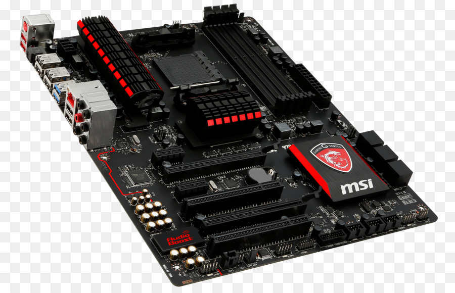 Motherboard Socket AM3+ MSI ATX AMD FX - motherboard png download - 4044*2588 - Free Transparent Motherboard png Download.